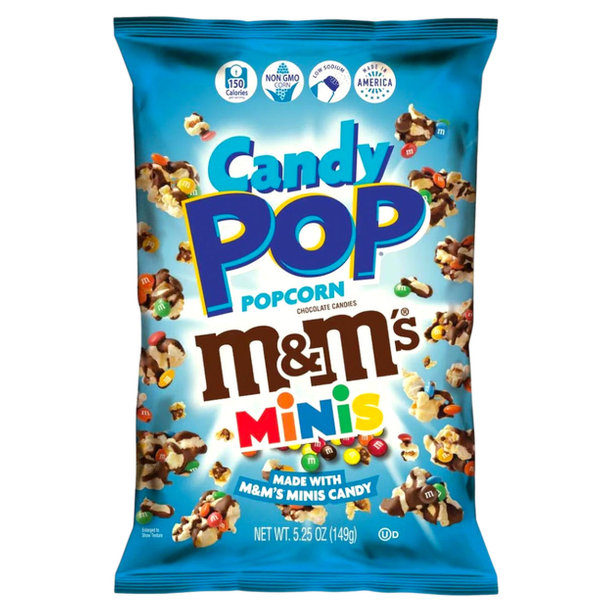 Candy Pop Popcorn M&M Minis 149g (5.25oz)