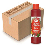Hela GewüRz Ketchup Curry Leicht Scharf 800ml (Case of 12)