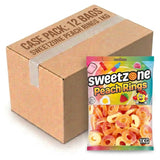 Sweetzone Peach Rings 1KG (Case of 12)