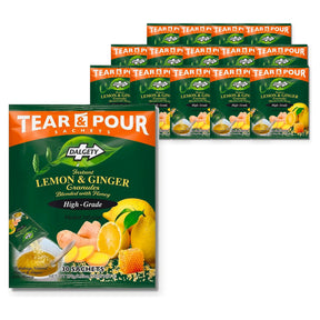 Dalgety Lemon & Ginger Tea Pouch 270G (Case of 15) – case pack