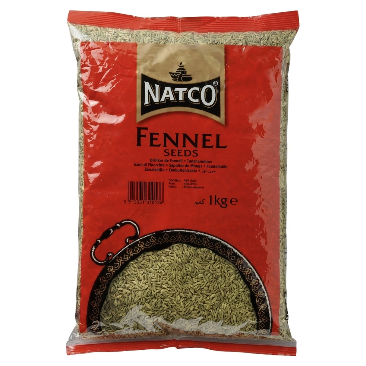 Natco Fennel Seeds 1KG