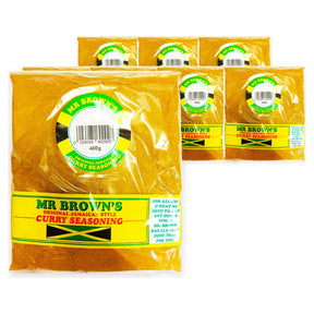 Mr Brown’s Curry Seasoning 400G (Case of 8) – case pack