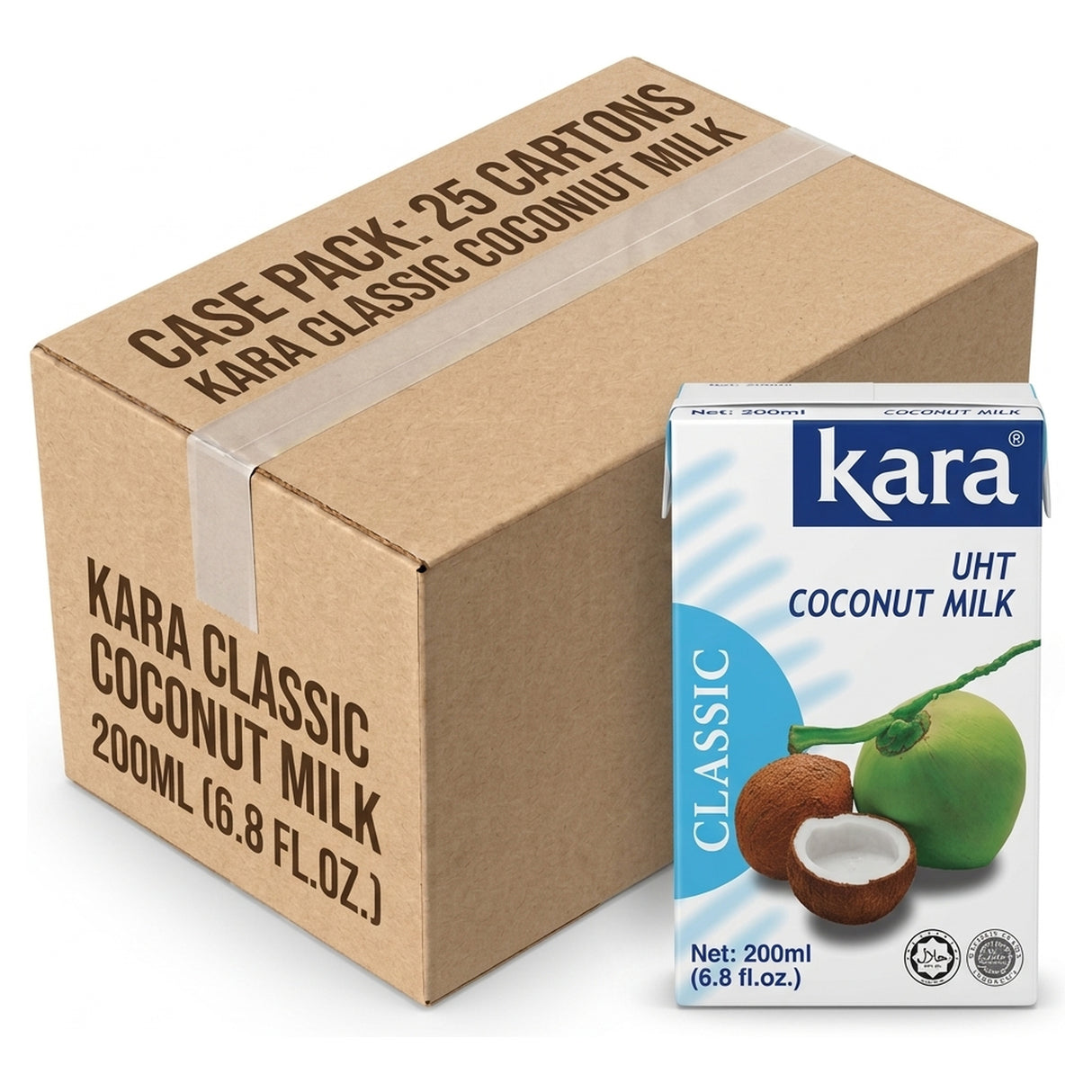 Kara Classic Coconut Milk 200ML (Case of 25)