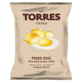 Torres Tapas Fried Egg Flavoured Potato Chips 125G
