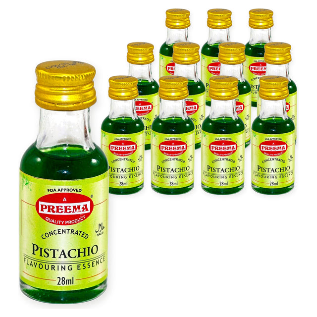 Preema Pistachio Flavouring Essence 28ML (Case of 12) – case pack