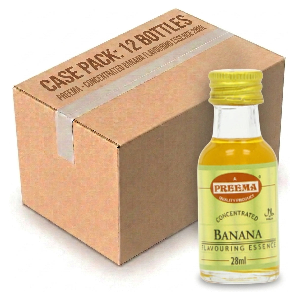 Preema Banana Flavouring Essence 28ML (Case of 12)