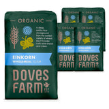 Doves Farm Organic Wholemeal Einkorn Flour 1KG (Case of 5) – case pack