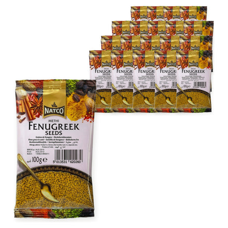 Natco Fenugreek (Methi) Seed 100G (Case of 20)