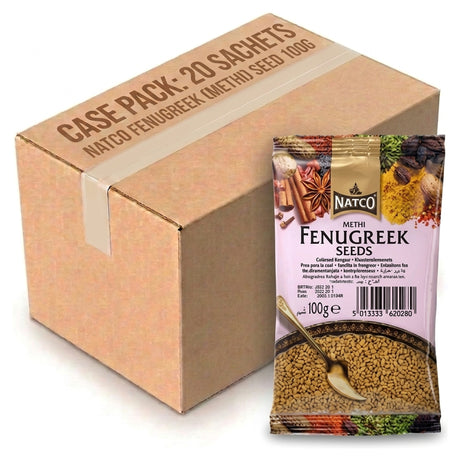 Natco Fenugreek (Methi) Seed 100G (Case of 20)