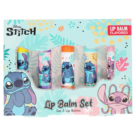 Disney Stitch Lip Balm Collection 5pack