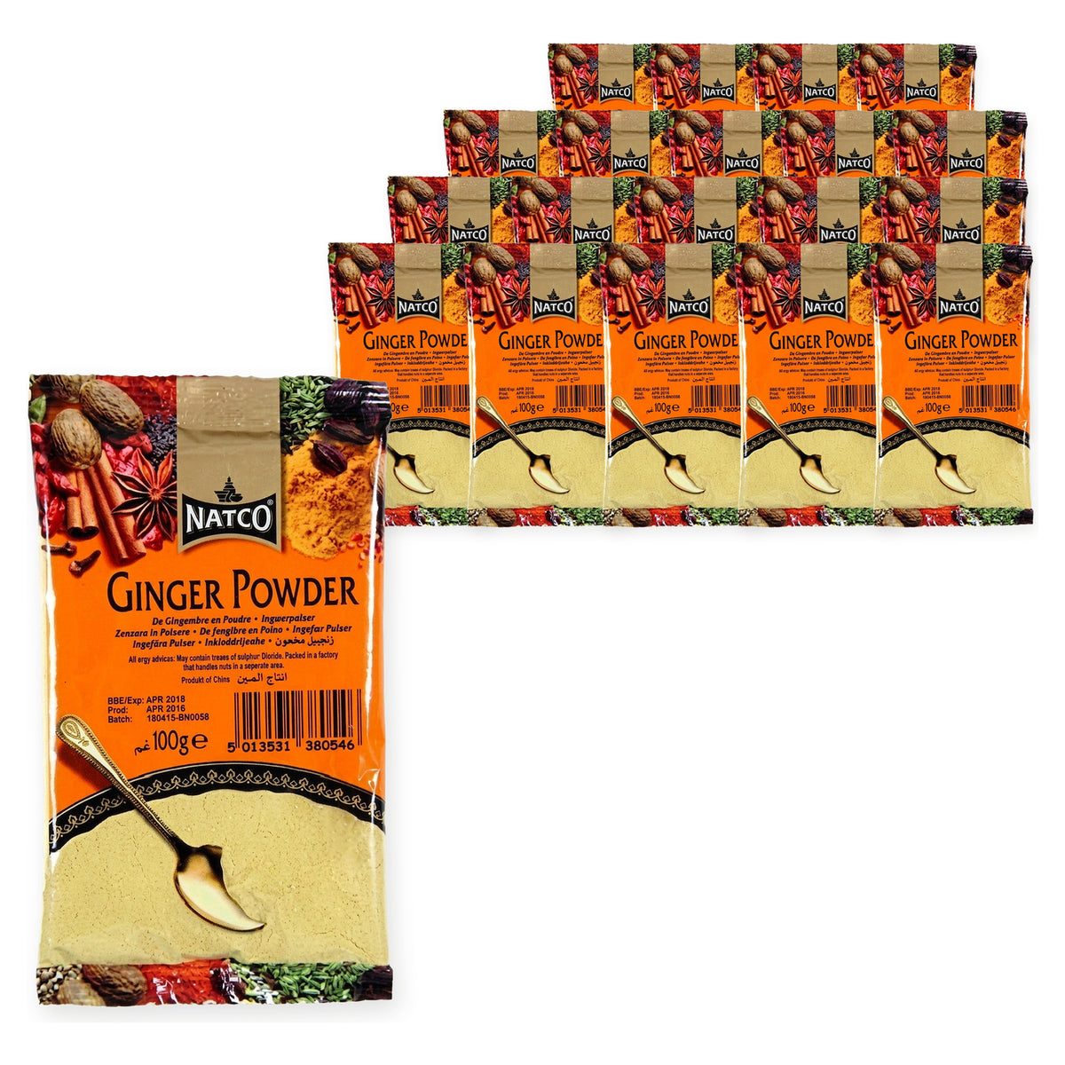 Natco Ginger Powder 100G (Case of 20) – case pack