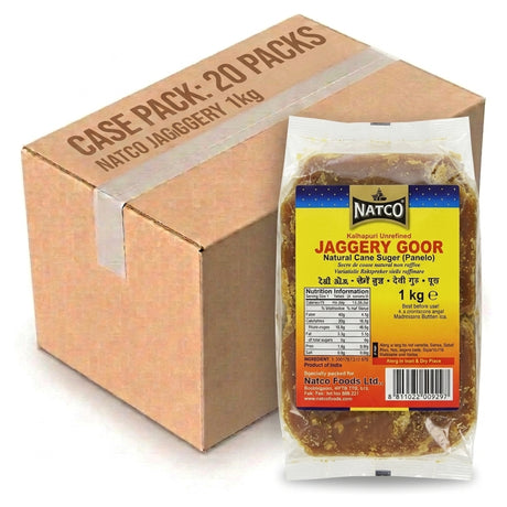 Natco Jaggery 1kg (Case of 20)