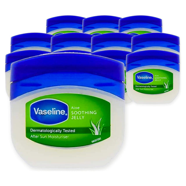 Vaseline Petroleum Jelly Aloe 50ML (Case of 12) – case pack