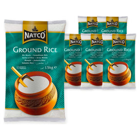 Natco Ground Rice 1.5KG (Case of 6) – case pack