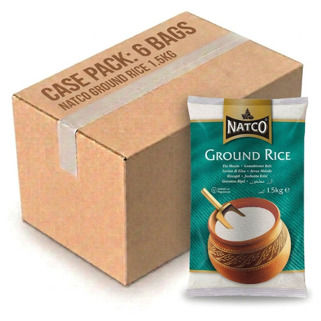 Natco Ground Rice 1.5KG (Case of 6)