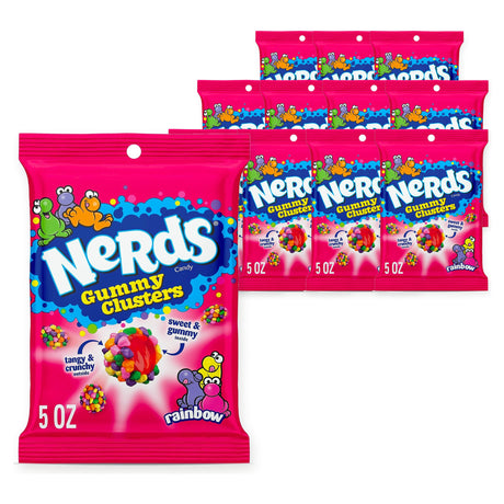 Nerds Gummy Clusters 141G (Case of 12)