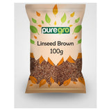 Puregro Brown Linseed 100g