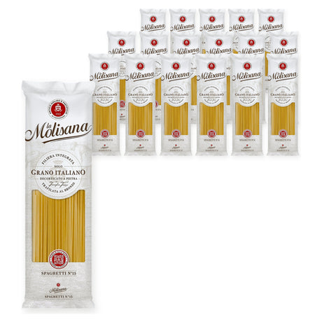 La Molisana Spaghetti Pasta N.15 500G (Case of 18)
