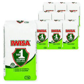 Iwisa Maize Meal 1KG (Case of 10) – case pack