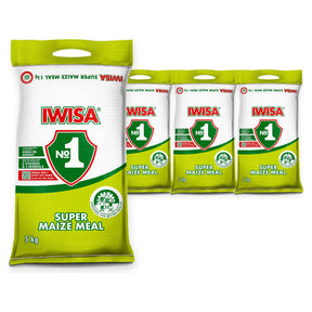 Iwisa Super Maize Meal 5KG (Case of 4) – case pack