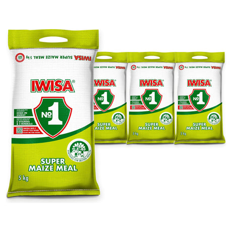 Iwisa Super Maize Meal 5KG (Case of 4)