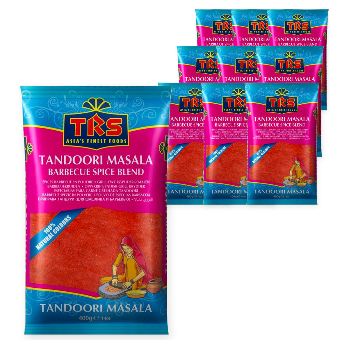 TRS Tandoori Masala 400G (Case of 10) – case pack