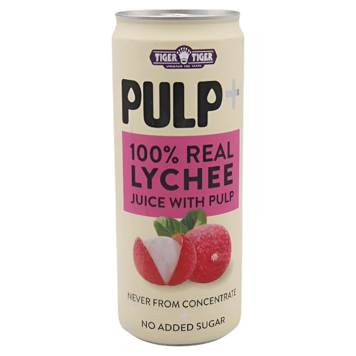 Tiger Tiger 100% Lychee with Pulp 320ML