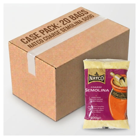 Natco Semolina Coarse 500G (Case of 20)