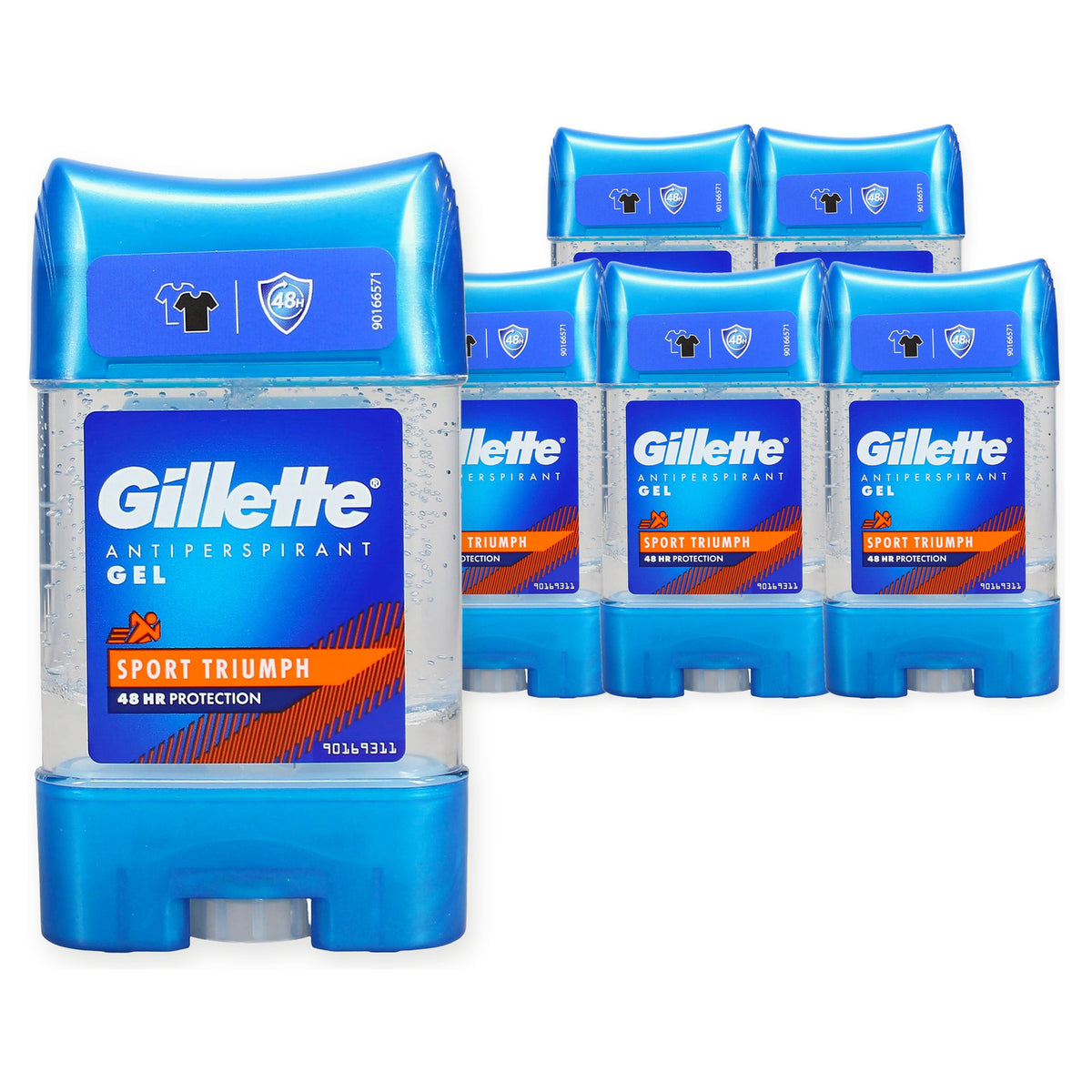 Gillette Anti Perspirant Stick Triumph Sport 70ML (Case of 6) – case pack