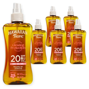 Hawaiian Tropic Protective Dry Oil Spray SPF 20 (200ML) (Case of 6) – case pack