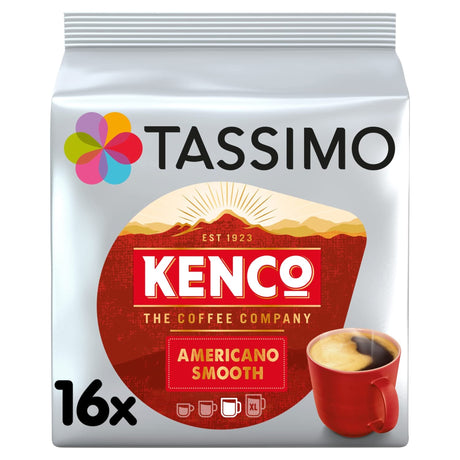 Tassimo Kenco Americano Smooth Coffee Pods 16'S