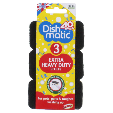 Dishmatic Extra Heavy Duty Refills 3 Pack