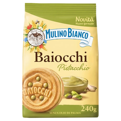 Mulino Bianco Baiocchi Pistacchio 240G