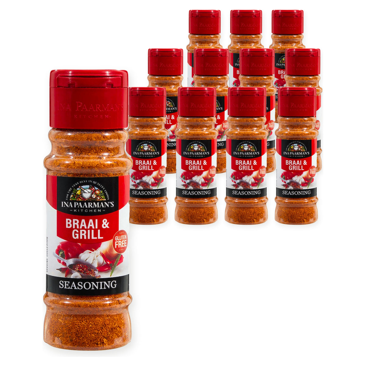 Ina Paarman'S Seasonings - Braai & Grill 200ml (Case of 12) – case pack