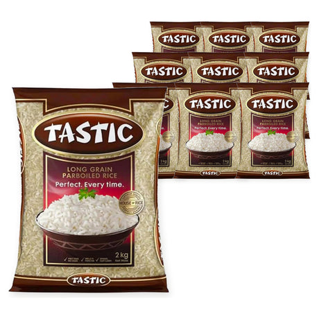 Tastic Parboiled Rice 2KG (Case of 10)