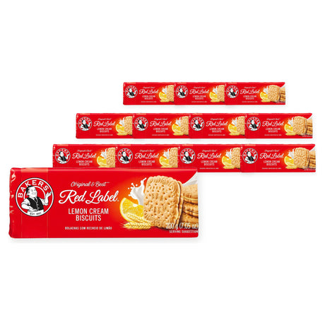 Bakers Red Label - Lemon Creams 200G (Case of 12)
