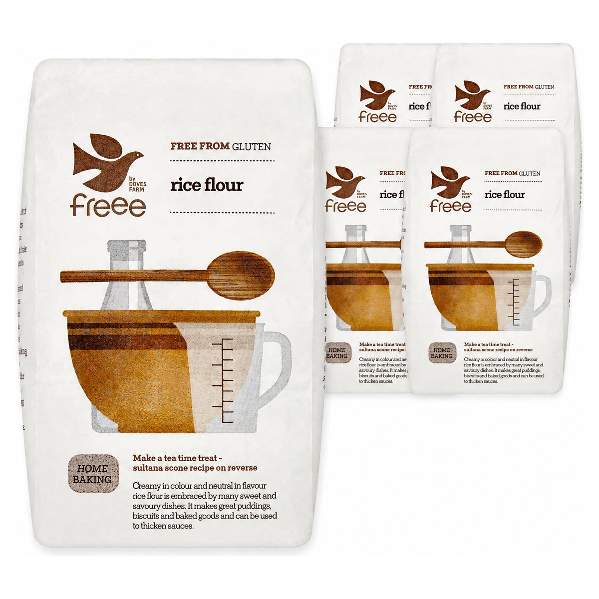 Dove Farms Rice Flour 1KG (Case of 5)