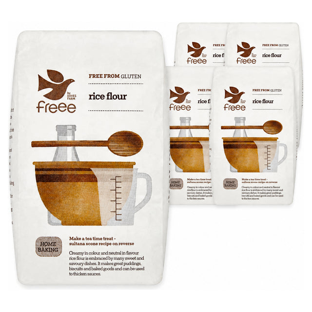 Dove Farms Rice Flour 1KG (Case of 5)