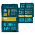 Doves Farm Organic Wholemeal Rye Flour 1KG (Case of 5)