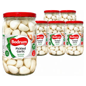 Bodrum Pickled Garlic With Vinegar 700G (Case of 6)