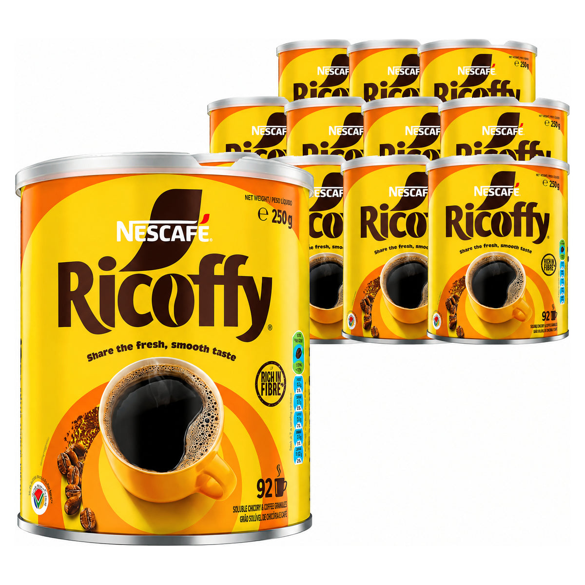 Nescafe Coffee Ricoffy 250g (Case of 12)