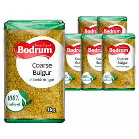 Bodrum Coarse Bulgur 1KG (Case of 6)