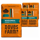 Doves Farm Organic Strong Wholemeal Bread Flour 1.5KG (Case of 5)