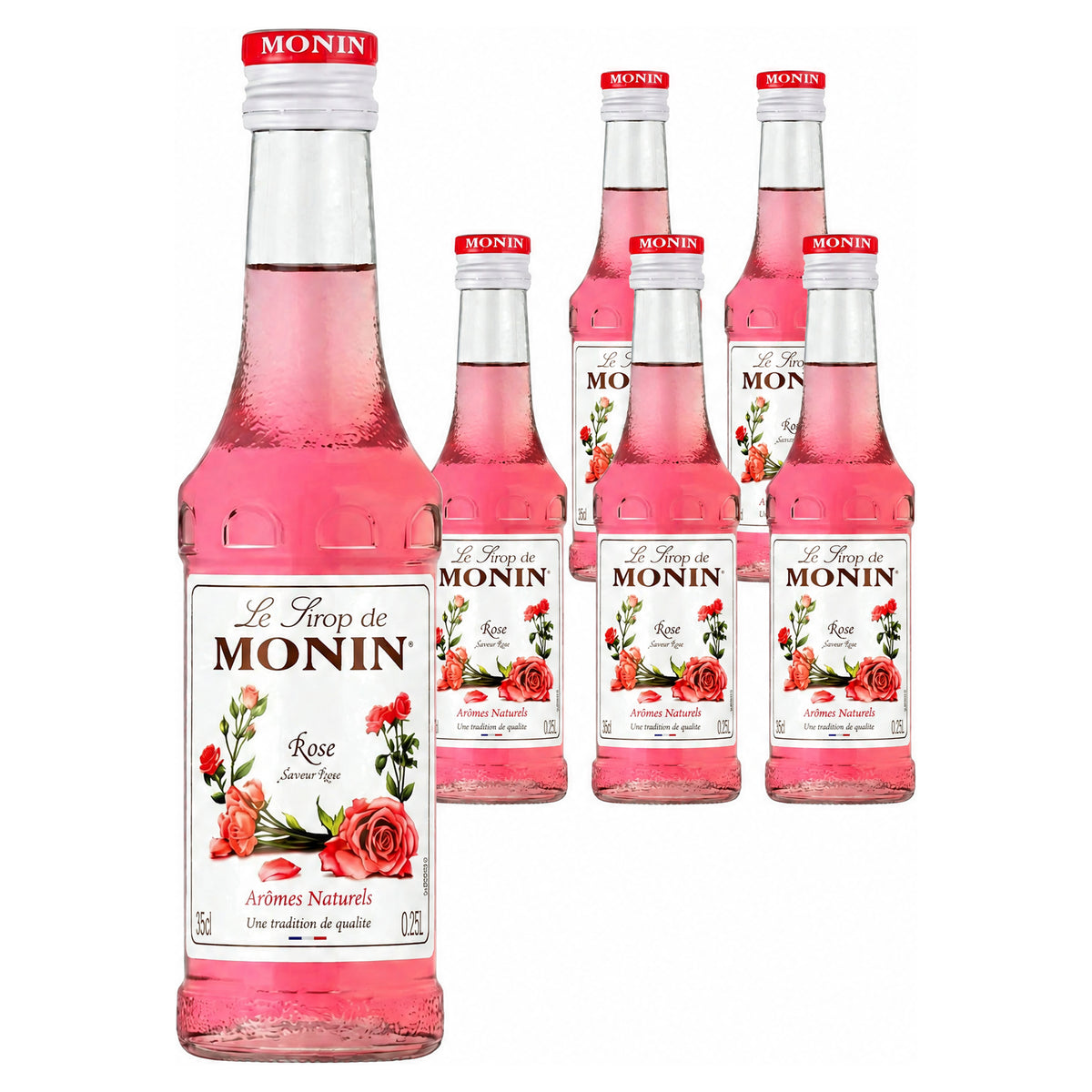 Monin Rose Syrup 25Cl (Case of 6)