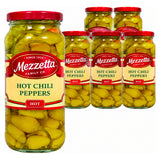 Mezzetta Hot Chilli Peppers 473ml (Case of 6)