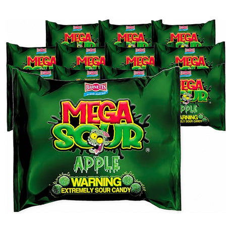 Barnetts Mega Sour Apple 104G (Case of 12)