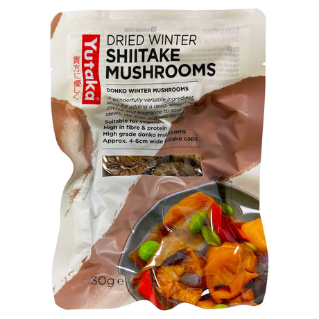 Yutaka Dried Shiitake Mushroom 4-6cm 30g
