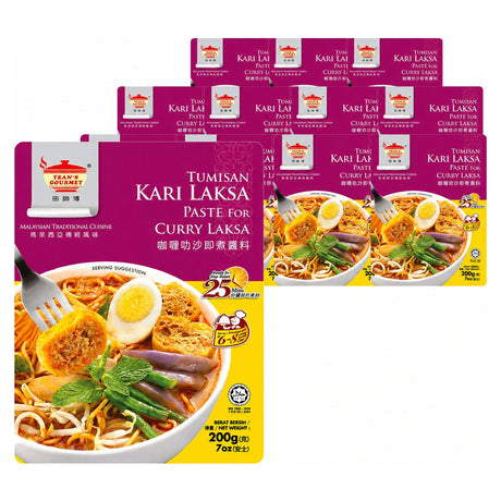 Tean's Gourmet Curry Laksa Paste 200G (Case of 12)