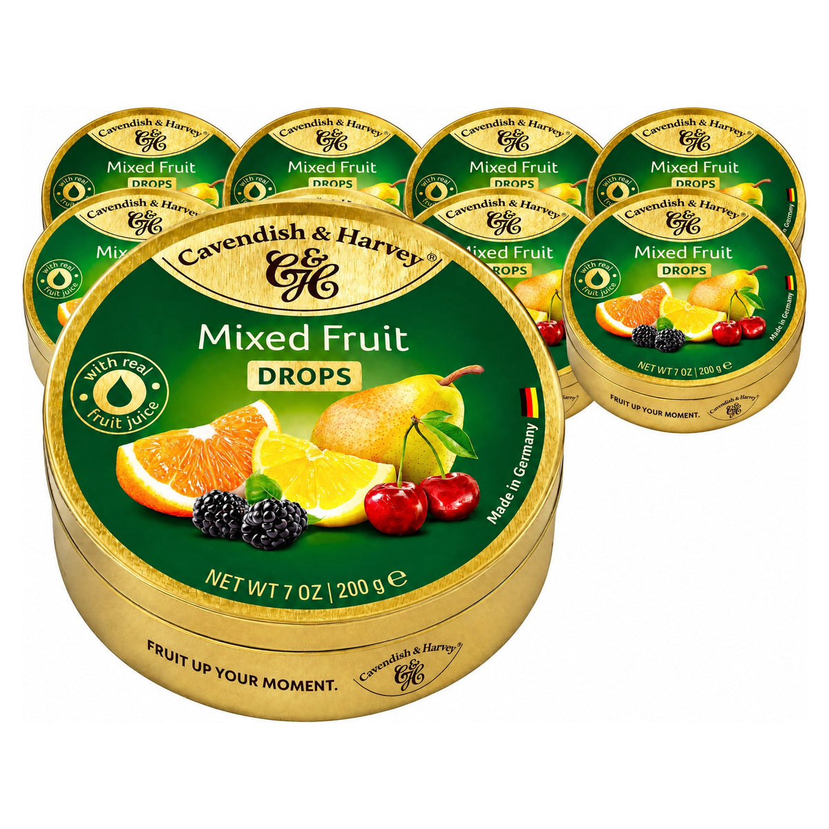 Cavendish & Harvey Mixed Fruit Drops 200g (Case of 9)