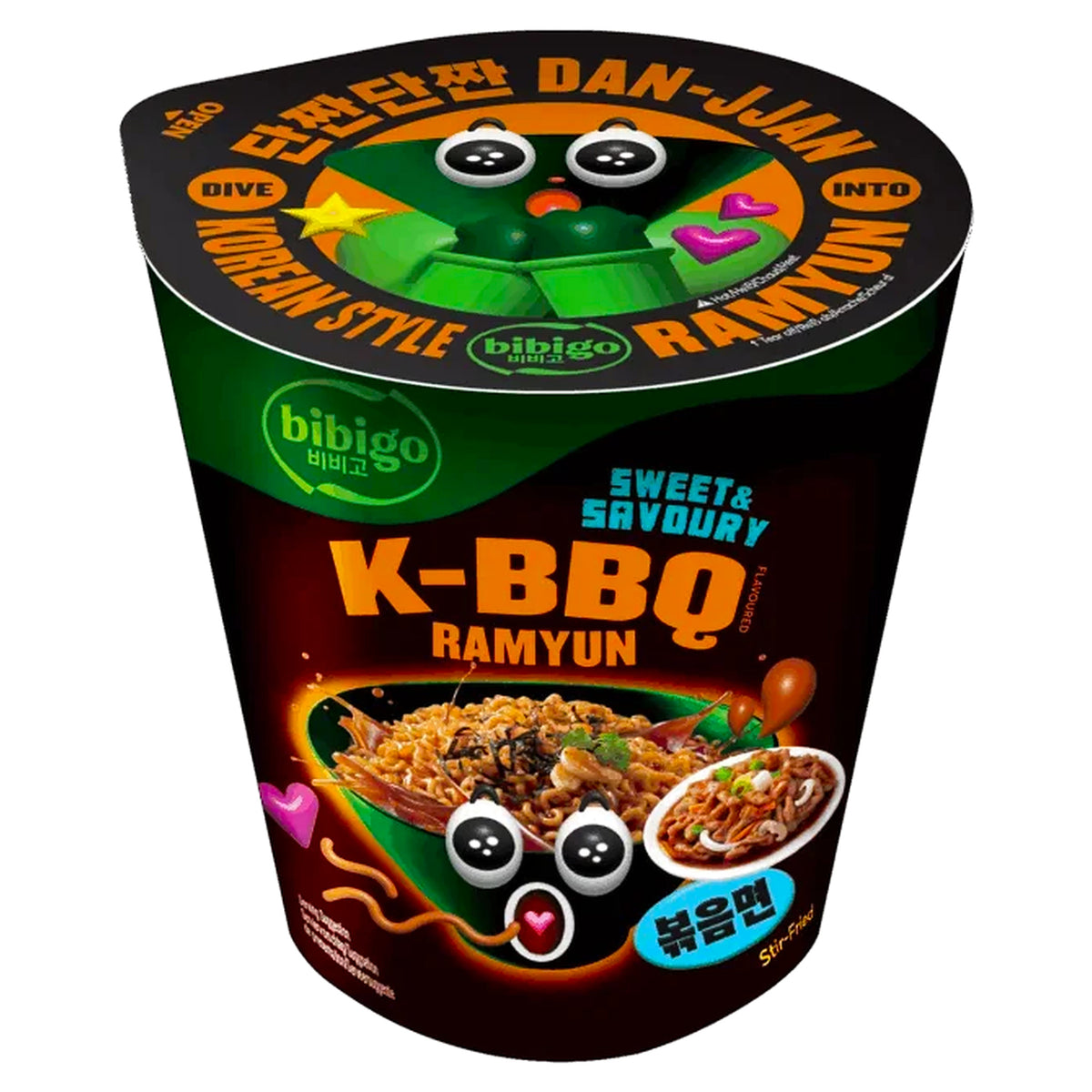 Bibigo Ramyun Sweet&Savoury K-BBQ Flavour 98g